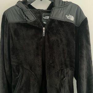The North Face hooded fleece
